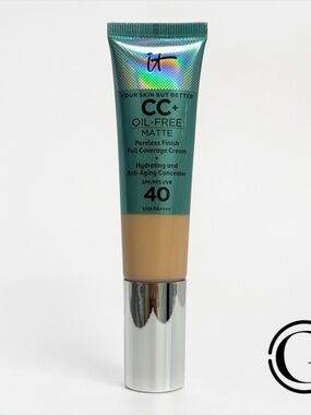 It Cosmetics Your Skin but Better Oil Free Matte CC+ SPF40 1.08 oz Fair Light